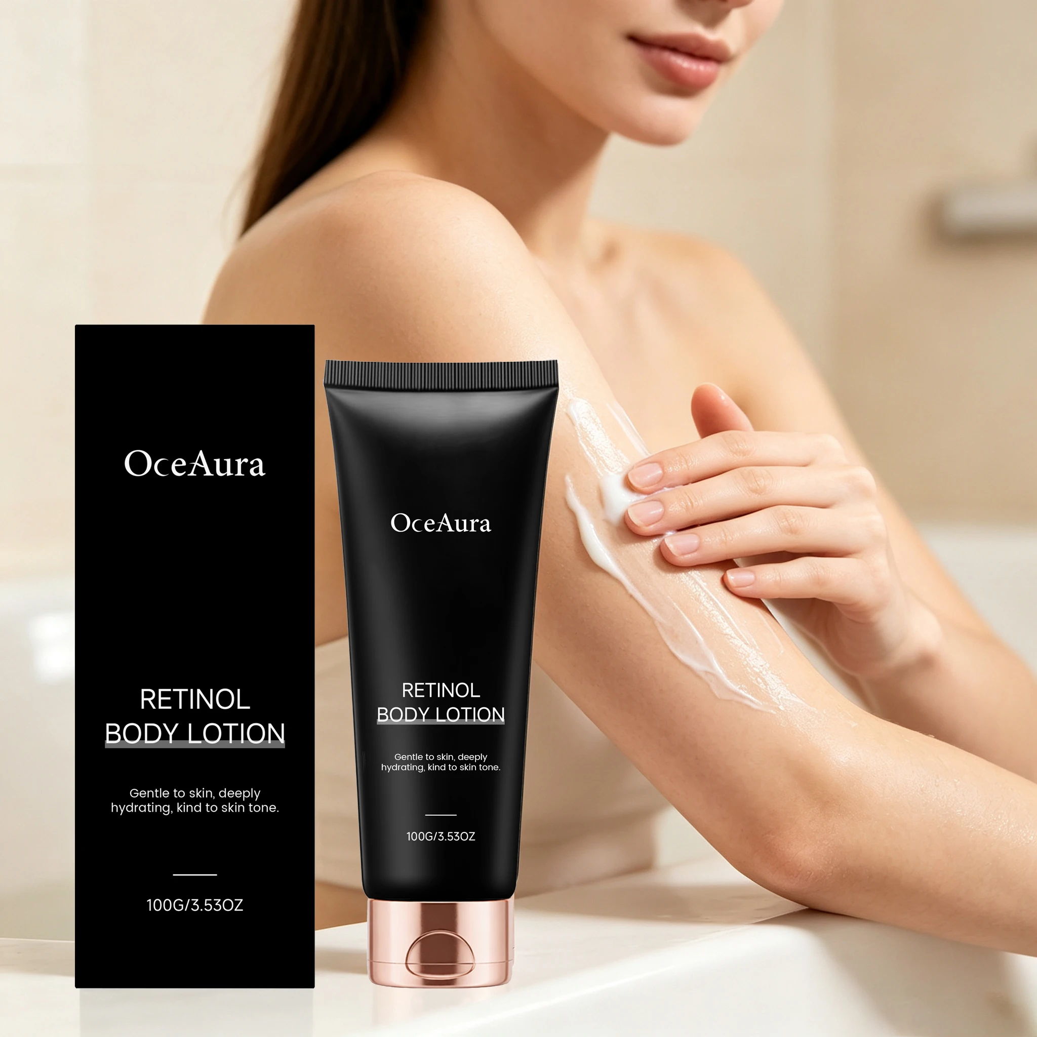 Retinol Body Cream for Gentle Nourishing, Enhance Smoothness, Deep Moisturizing & Improve Skin Texture - Image 2