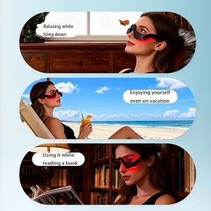 630nm Red Light Eye Massager Glasses - Thumbnail Image 4