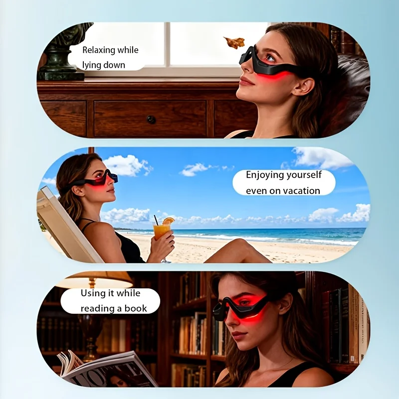 630nm Red Light Eye Massager Glasses - Image 4