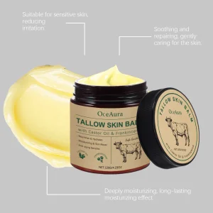 Face Moisturizing, Nourishing and Smoothing Tallow Skin Balm