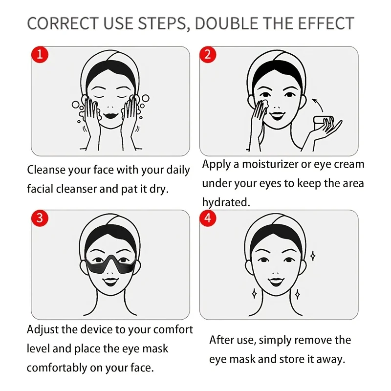 630nm Red Light Eye Massager Glasses - Image 8