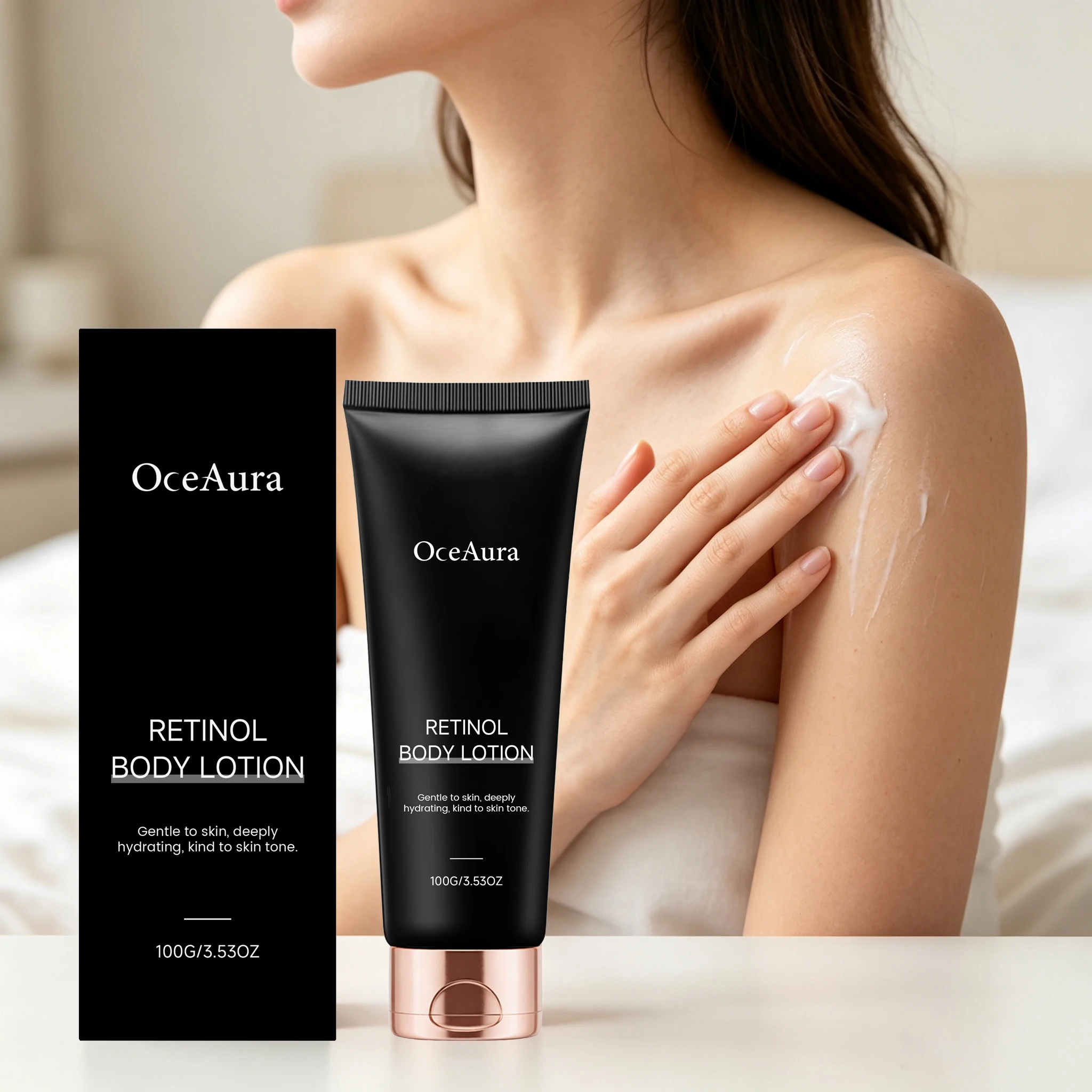 Retinol Body Cream for Gentle Nourishing, Enhance Smoothness, Deep Moisturizing & Improve Skin Texture - Image 1