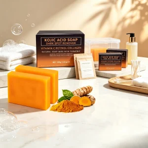 Lemon Turmeric Exfoliating Soap with Curcumin