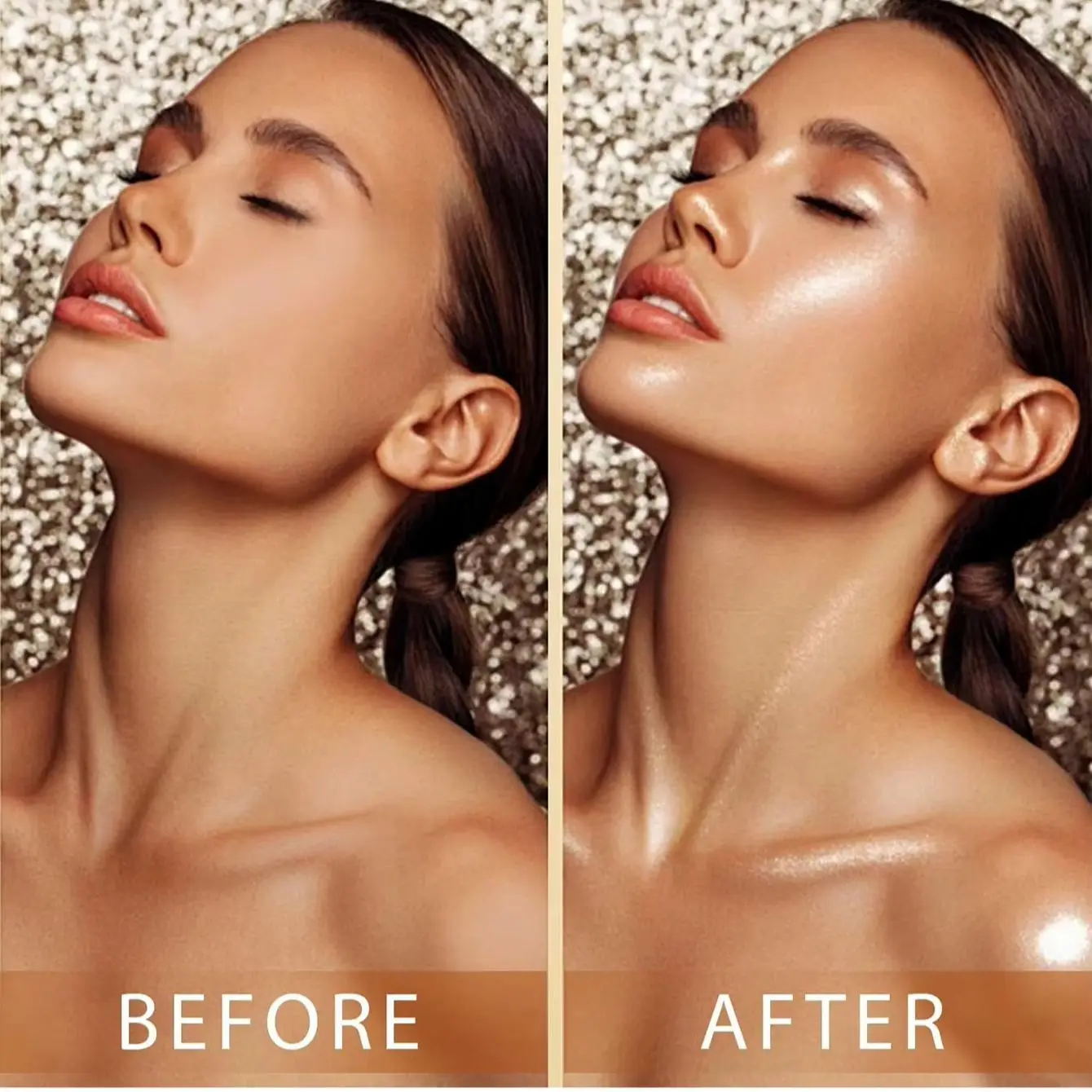 Body Shimmer & Moisturizing Coconut Oil Cream - Image 4