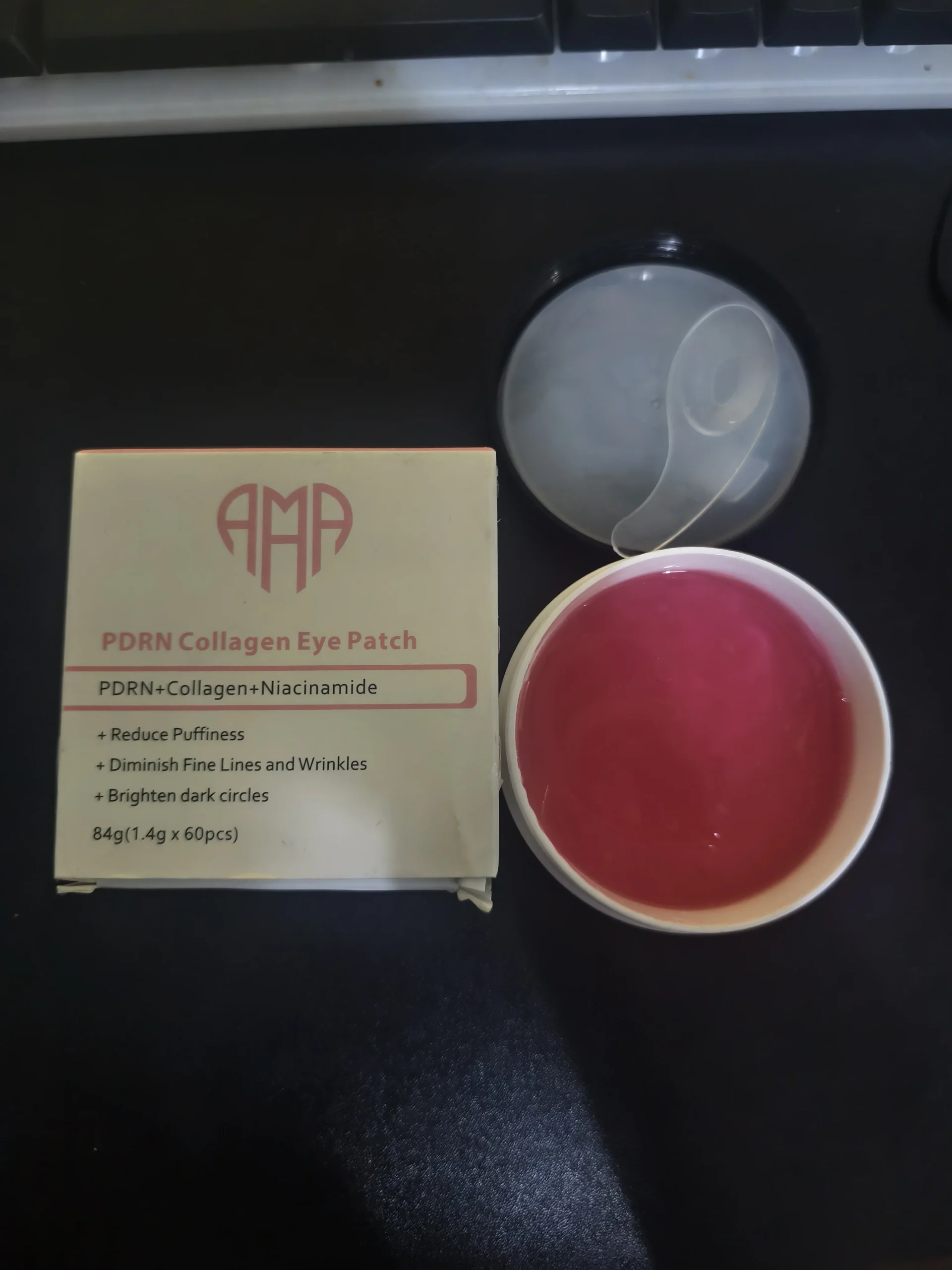 Korean Hydrogel Eye Masks with Collagen - Image 3