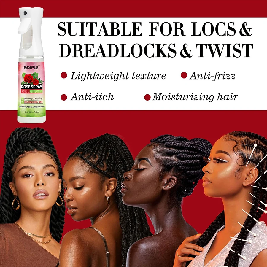 Rose Mist Leave In Conditioning Hair Spray - Image 4
