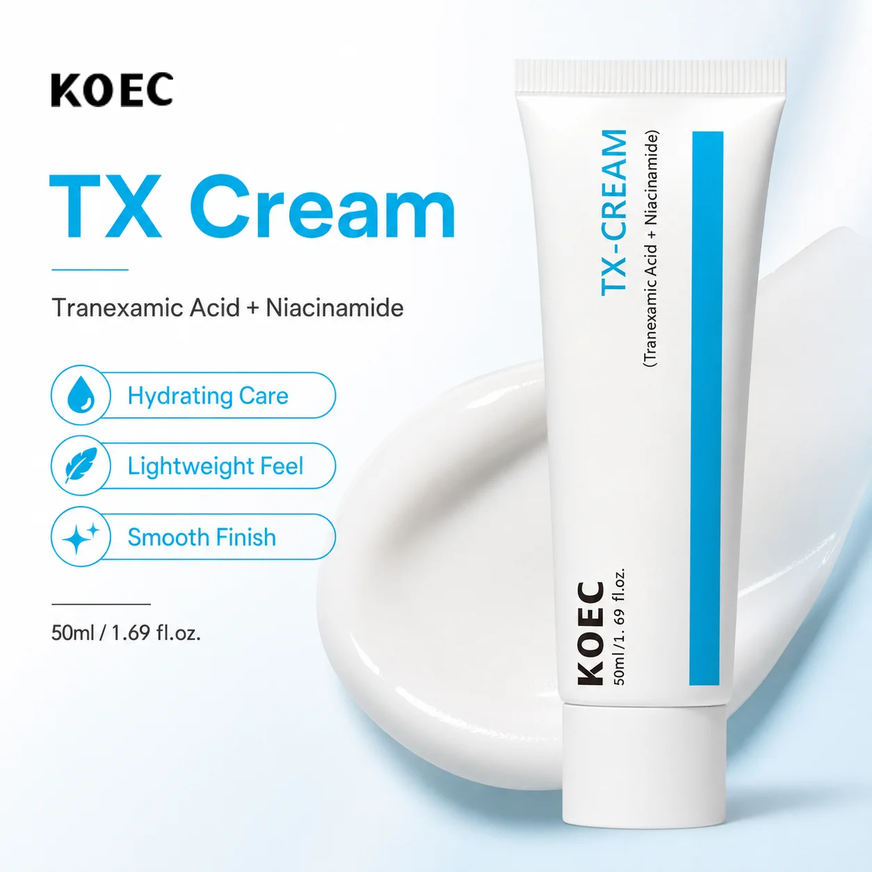Tranexamic Acid Cream for Dark Spots,|TXA Cream for Brightening & Even-Looking Skin, & Skin Tone Revitalization - Image 1