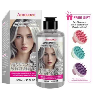 Temporary Hair Color Shampoo with 6 Shades Moisturizing Hair Wash - Thumbnail Image 12