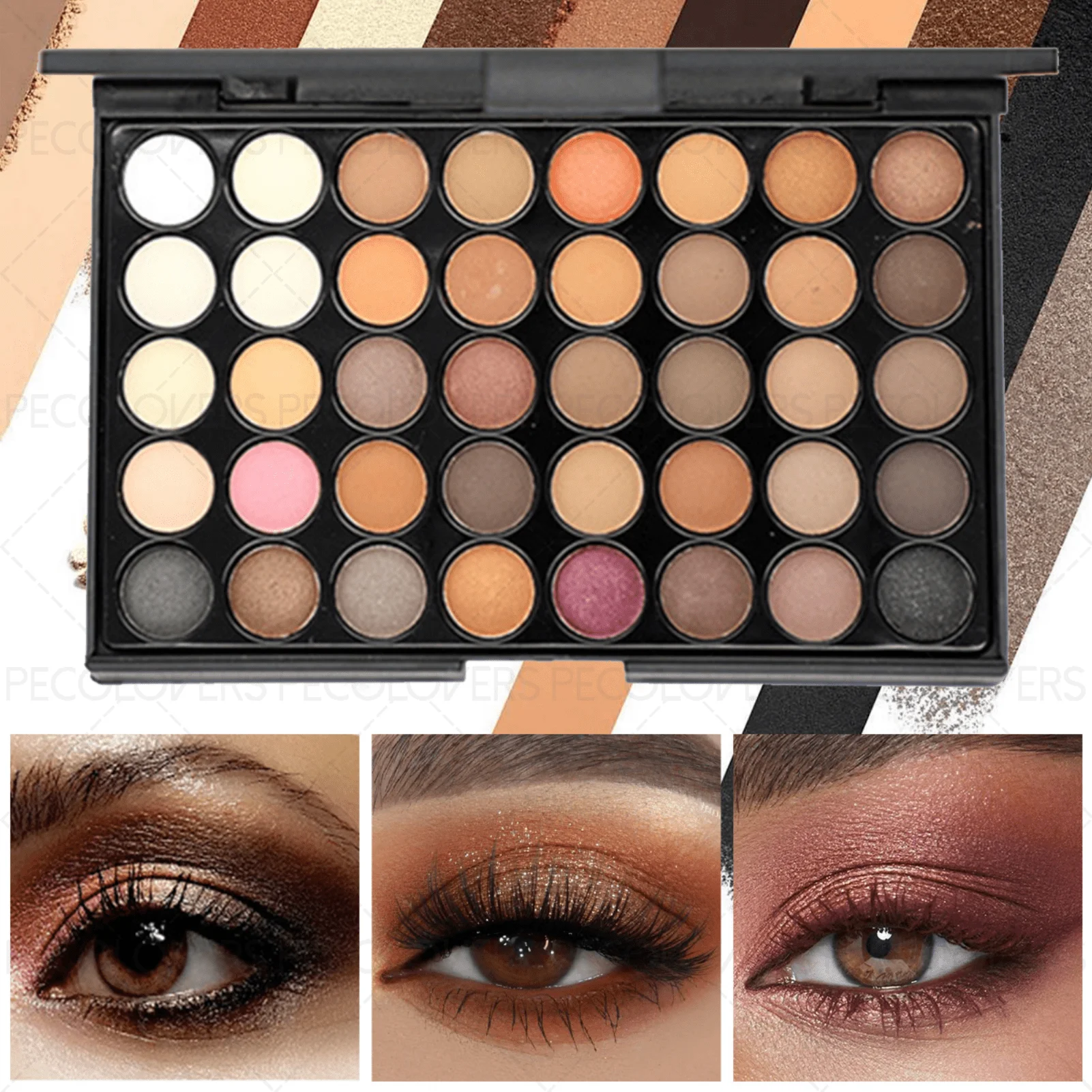 12PCS All-in-One Eye & Brow Makeup Set - Image 7