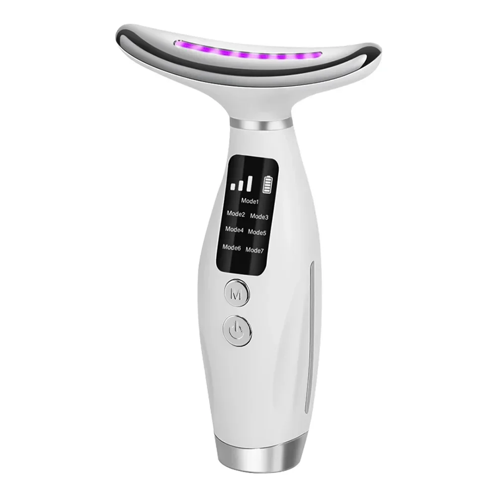 Neck & Face Lifting Massager with 7 Colors Light LED Photon Therapy - Image 7