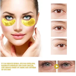 Hydrogel 24K Gold Collagen Eye Patches - Thumbnail Image 2