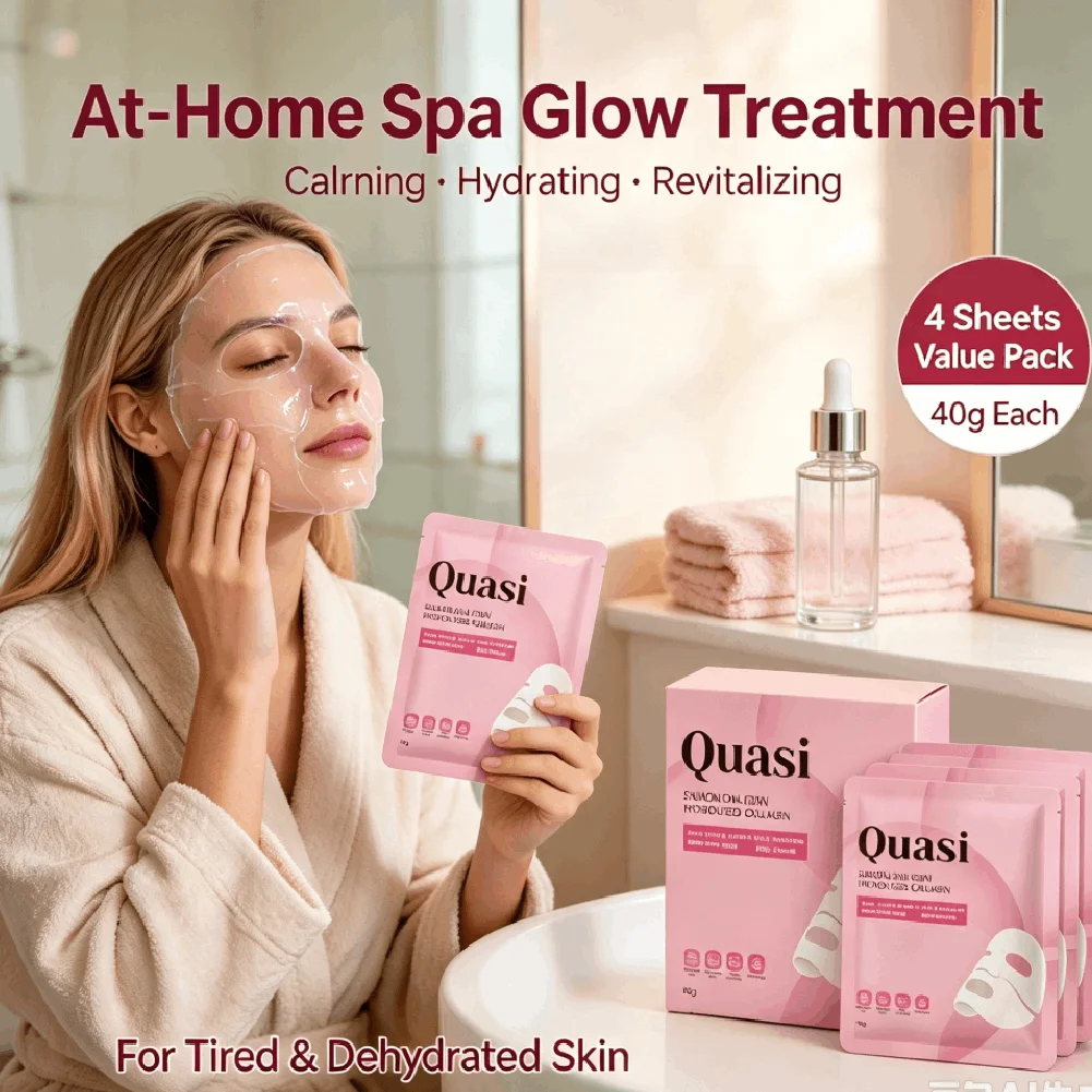 Quasi Korean Collagen Moisturizing Facial Mask - Image 1
