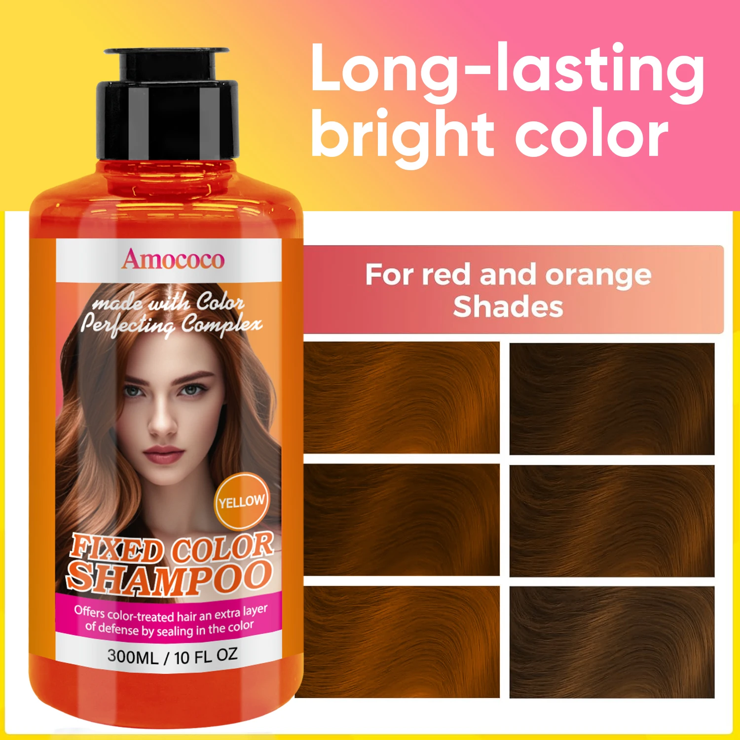 Temporary Hair Color Shampoo with 6 Shades Moisturizing Hair Wash - Image 5