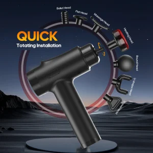 LINGTENG Portable Deep Tissue Massage Gun - Thumbnail Image 2