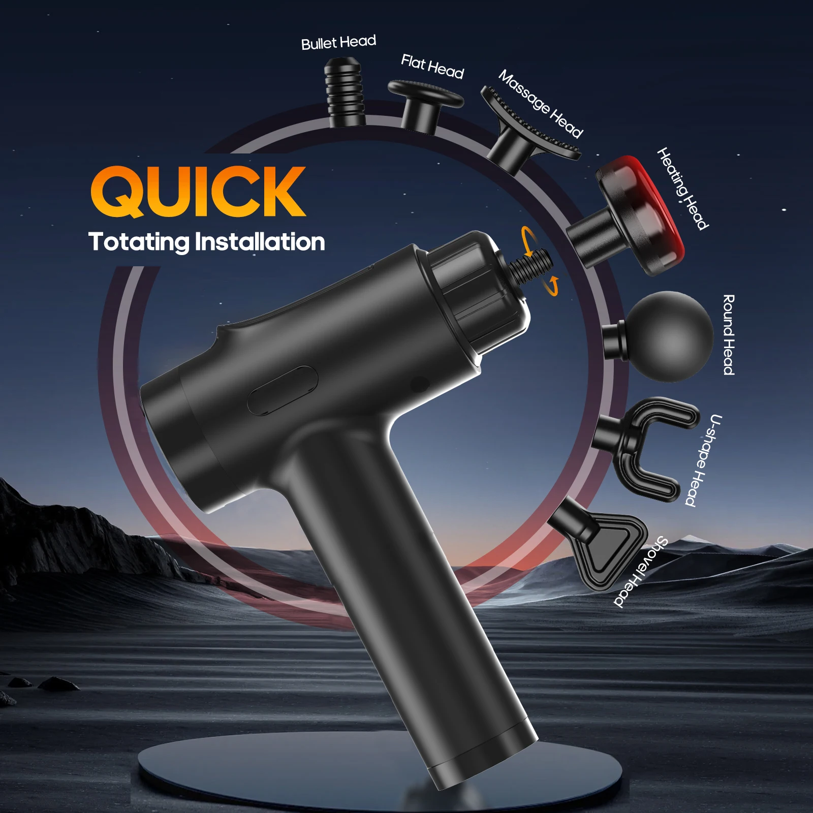 LINGTENG Portable Deep Tissue Massage Gun - Image 2