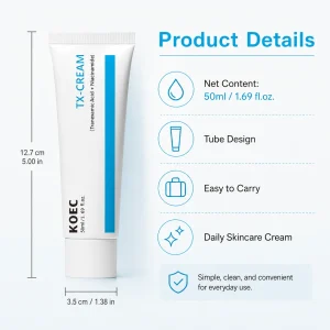 Tranexamic Acid Cream for Dark Spots,|TXA Cream for Brightening & Even-Looking Skin, & Skin Tone Revitalization - Thumbnail Image 5