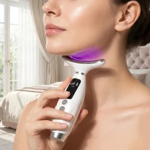Neck & Face Lifting Massager with 7 Colors Light LED Photon Therapy - Thumbnail Image 5