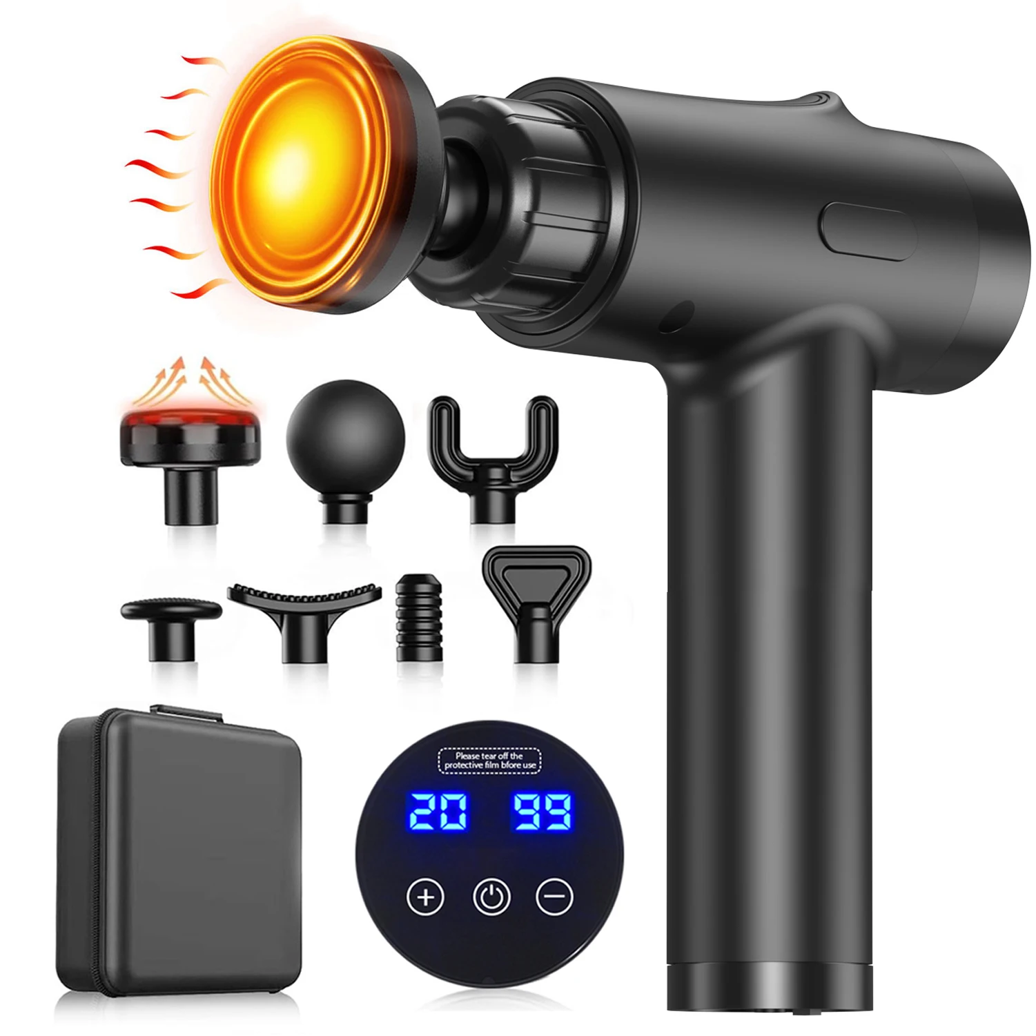 LINGTENG Portable Deep Tissue Massage Gun - Image 1