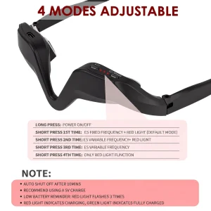 630nm Red Light Eye Massager Glasses - Thumbnail Image 5