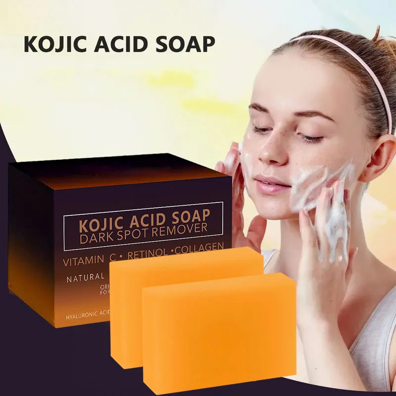 Lemon Turmeric Exfoliating Soap with Curcumin - Image 2