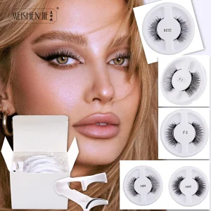 5 Pairs Magnetic Eyelashes with Applicater - Thumbnail Image 7