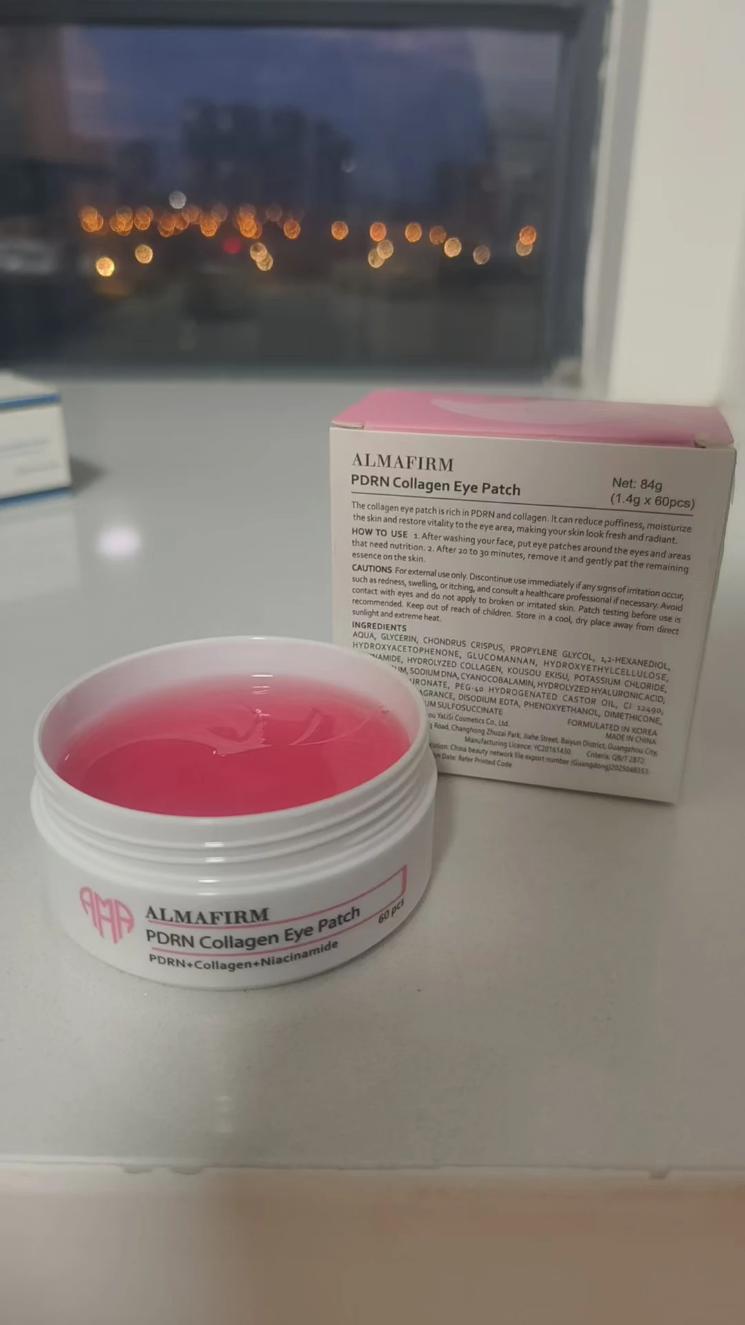 Korean Hydrogel Eye Masks with Collagen - Image 8