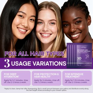 Hyaluronic Acid Collagen Hair Mask - Thumbnail Image 6