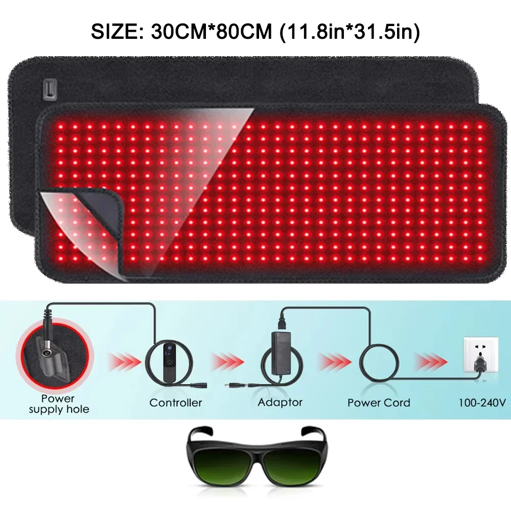 Red Light Therapy Heating Pad for Body - Image 6