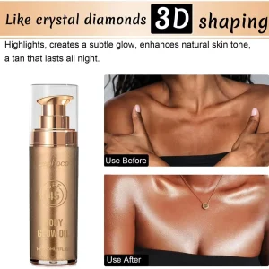 Body Shimmer & Moisturizing Coconut Oil Cream