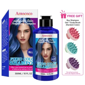 Temporary Hair Color Shampoo with 6 Shades Moisturizing Hair Wash - Thumbnail Image 11