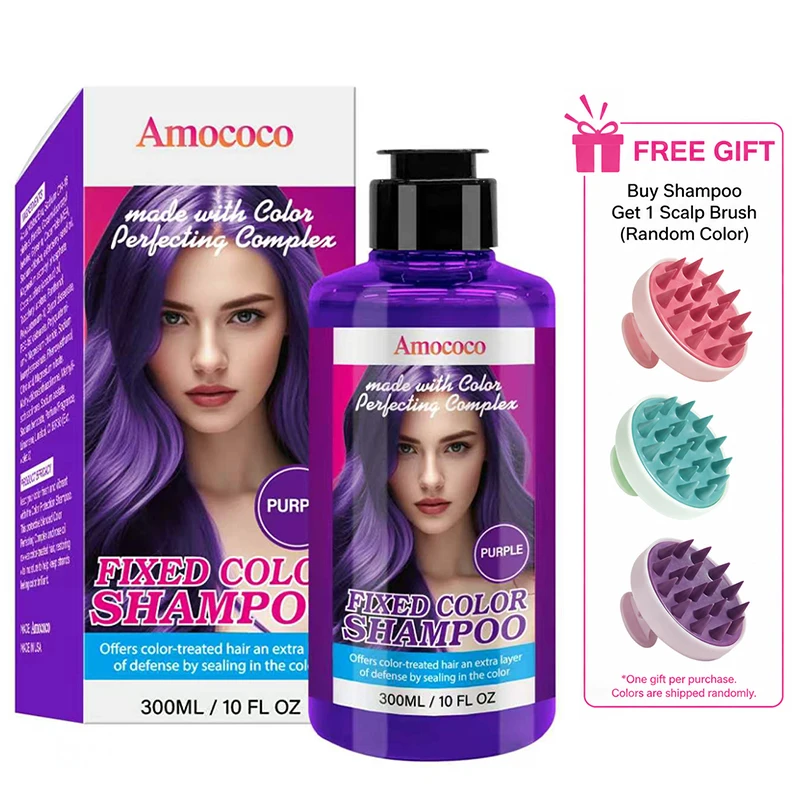 Temporary Hair Color Shampoo with 6 Shades Moisturizing Hair Wash - Image 14