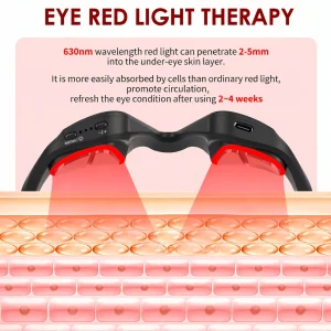 630nm Red Light Eye Massager Glasses - Thumbnail Image 2