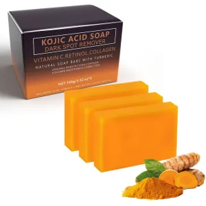 Lemon Turmeric Exfoliating Soap with Curcumin - Thumbnail Image 10