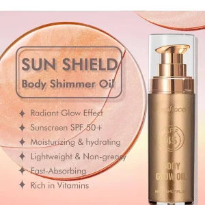 Body Shimmer & Moisturizing Coconut Oil Cream - Thumbnail Image 2