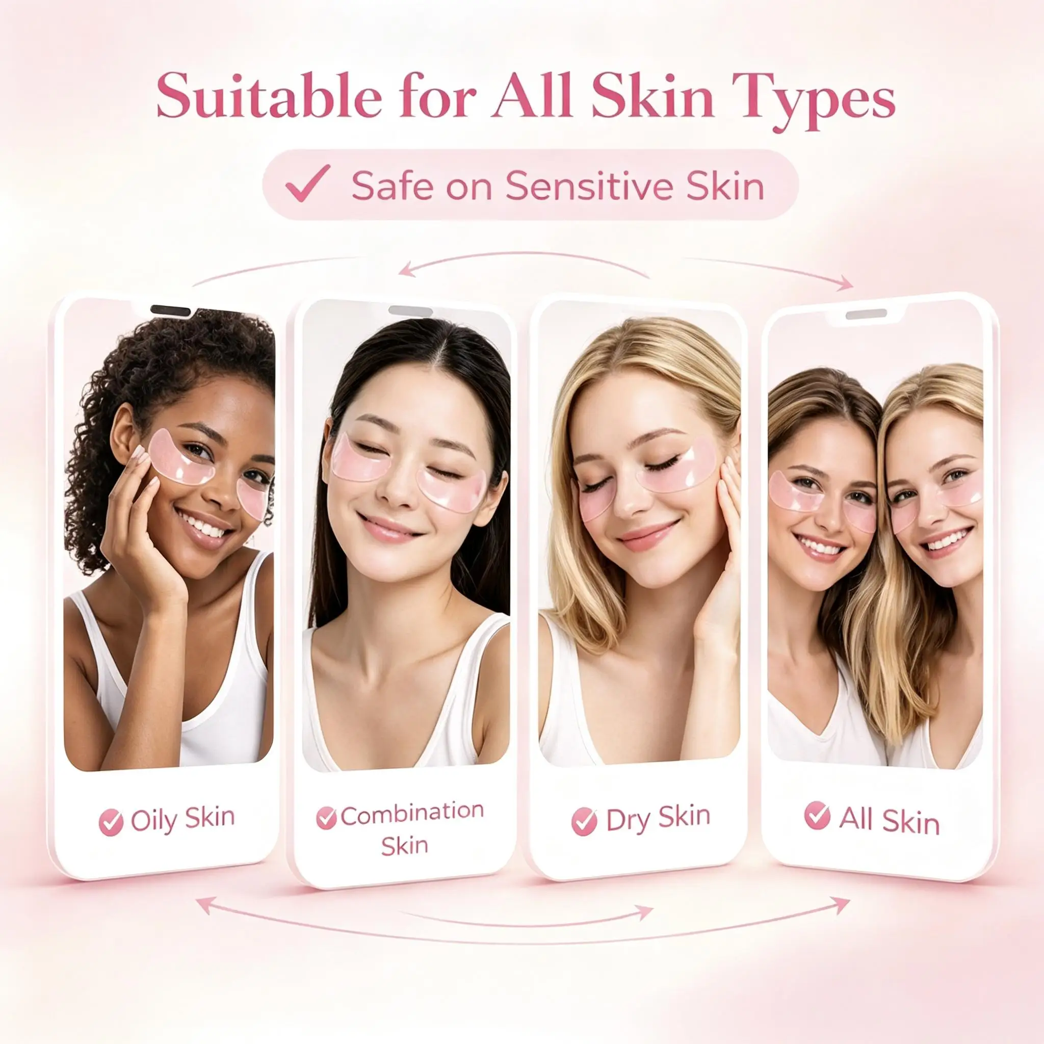 Korean Hydrogel Eye Masks with Collagen - Image 7