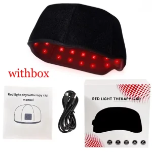 LED Infrared Red Light Therapy Hat - Thumbnail Image 7