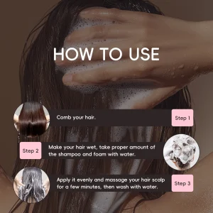 Cherry Blossom Shampoo and Conditioner Set for Smooth Silky Shine Repair to Dry/Damaged Hair - Thumbnail Image 6