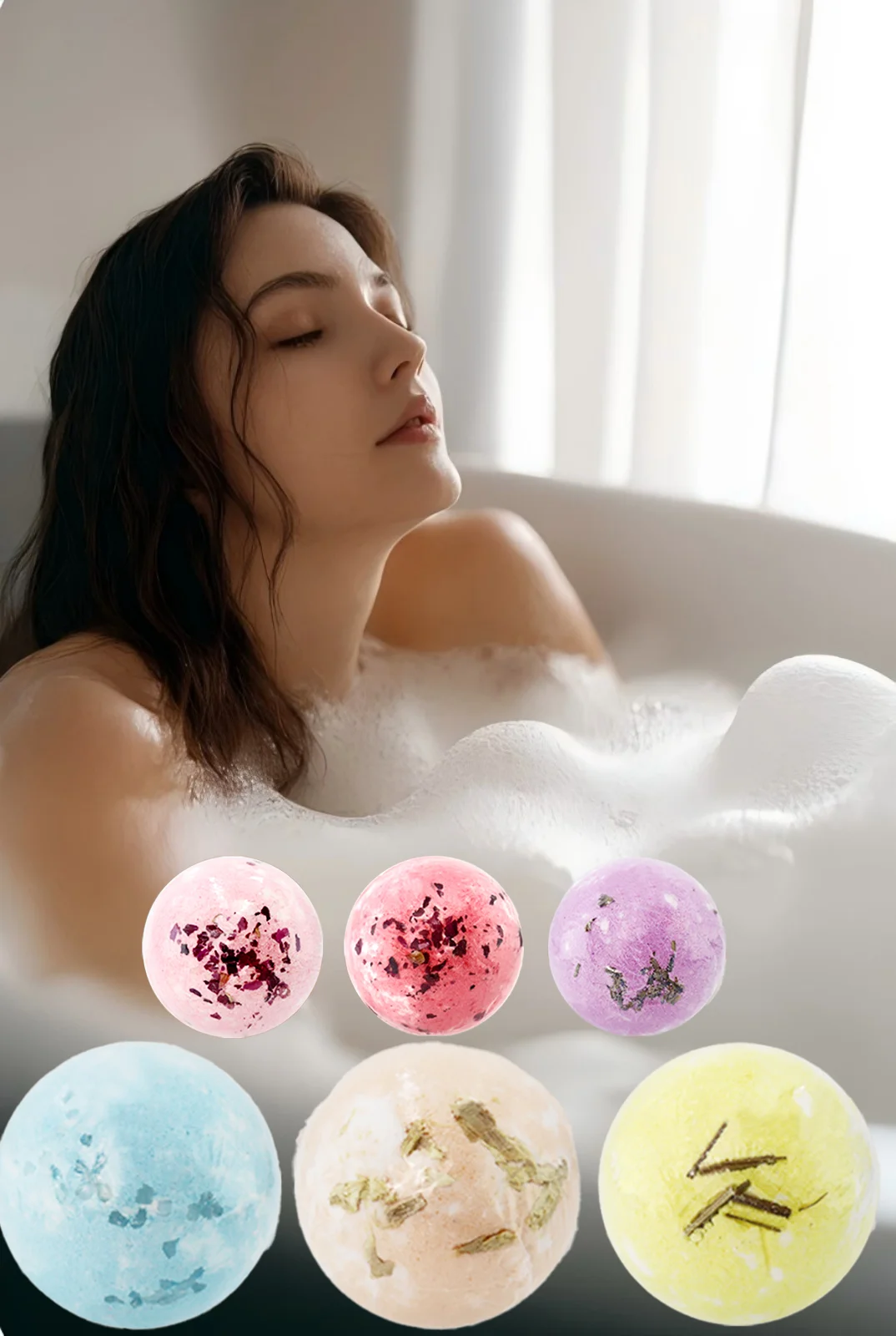 6Pcs Bath Salt Set - Image 1