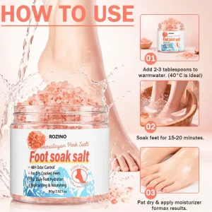 Foot Himalayan Bath Salt - Thumbnail Image 6