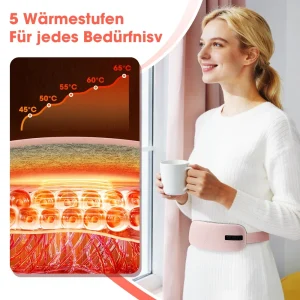 Cordless Heating/Massaging Pad for Waist & Belly - Thumbnail Image 3