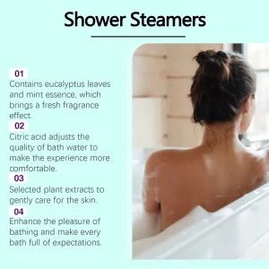 OceAura Shower Steamers Aromatherapy - Thumbnail Image 5