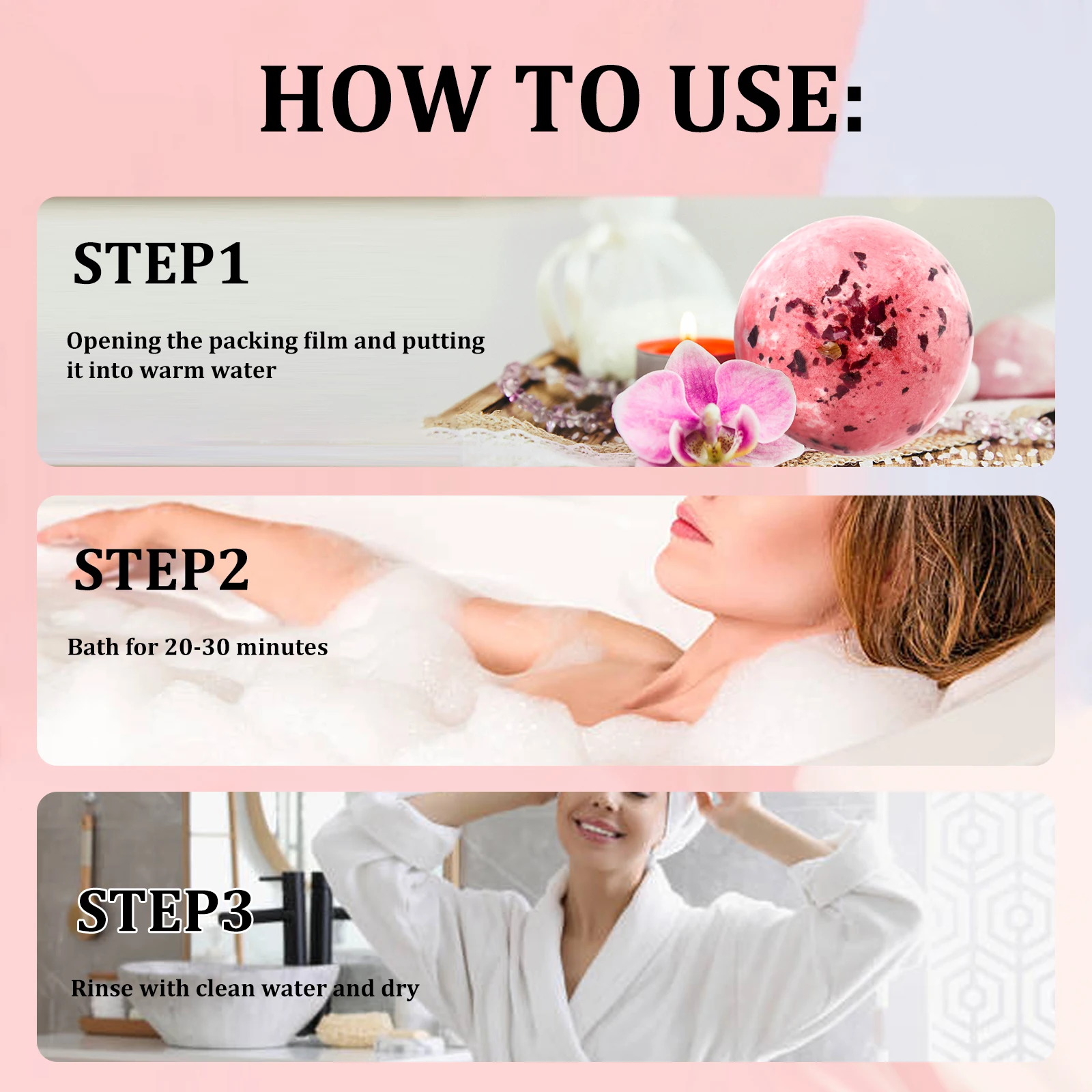 6Pcs Bath Salt Set - Image 4